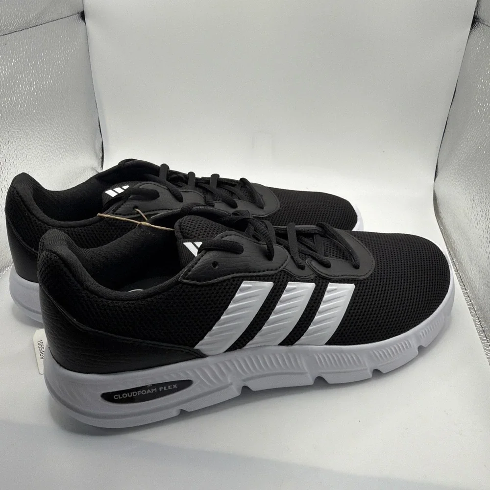 Adidas Women's Cloudfoam Flex HQ4960 Black Size 10 Comfort Running Shoes
